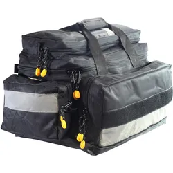 Notfalltasche MINISTER XL Schwarz Nylon 50 x 34 x 32 cm Trauma Bag