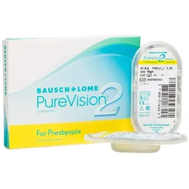 Bausch + Lomb PureVision2 for Presbyopia 3 St. / 8.60 BC / 14.00 DIA / -6.25 DPT / High ADD
