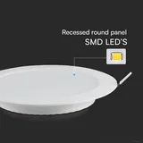 V-Tac LED-Einbaupanel 12 W Neutralweiß