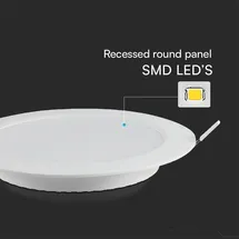 V-Tac LED-Einbaupanel 12 W Neutralweiß