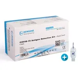 Newgene Covid-19 Antigen Laientest | Nasenabstrich + Gratis BLT Desinfektionsmittel 20 St