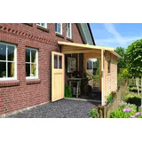Karibu Konifera Wurmberg 3", BxT: 200x320 cm naturbelassen