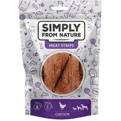 SIMPLY FROM NATURE Meat Strips Hühnerfleischstreifen für Hunde 80 g
