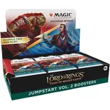 Magic: the Gathering Magic the Gathering Lord of Rings: Tales of Middle-earth Jumpstart Vol. 2 Display (18) *Anglais*, Black, D21250000