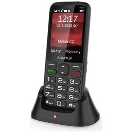 Aligator A930 GPS 4G BT 0 mm Kunststoffgehäuse schwarz Sportarmband schwarz M