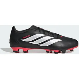 adidas Predator Club MG/FG Herren core black/cloud white/lucid red 42 2/3