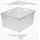 KEEEPER Aufbewahrungsbox Franz 52 x 43 x 26 cm 1-tlg. transparent