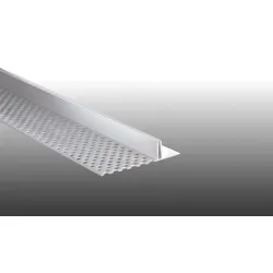 Lüftungsprofil aus Kunststoff für 15-17 mm Paneele - Weiß 80 x 6000 mm – robustes Kunststoffprofil – Ventilationsprofil für Fassadenverkleidungen