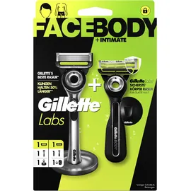 Gillette Labs Rasierer Face & Body Duo Pack