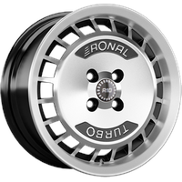 Ronal R10 Turbo 7x15 ET28 4x100 68, schwarz-frontkopiert