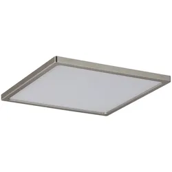 Paulmann LED Einbaupanel Areo IP44 eckig 180x180mm 3000K Nickel matt dimmbar 92939