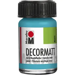 Marabu 140139091 Marabu Decormatt Acryl Karibik 091, 15 ml