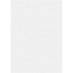 Schreibblock Brunnen-Block A4 70g/qm 50 Blatt RC kariert
