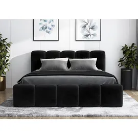 a&j möbelland Sonic 180 x 200 cm Schwarz