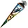 ROTH Schultüte Soccer - eckig 85 cm
