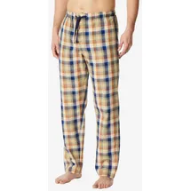 SCHIESSER Pyjamahose Mix Relax Beige/Blau/Gelb XXL