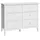 Homcom Sideboard 100 x 78 x 40 cm Weiß