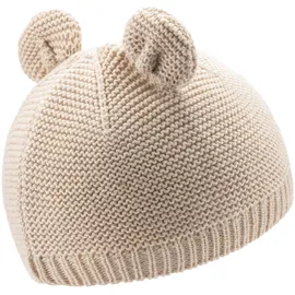 Sterntaler GOTS Strickmütze Ohren in sand | Gr.: 41 cm