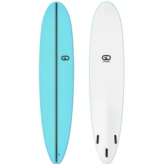 GO Softboard GO-Softboards Surf Range Soft Top Softboard 25, Länge in Fuß: 7.2, Farbe: Weiss