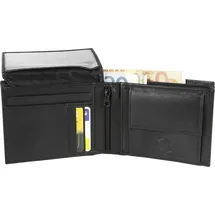Excellanc Herren Geldbörse schwarz