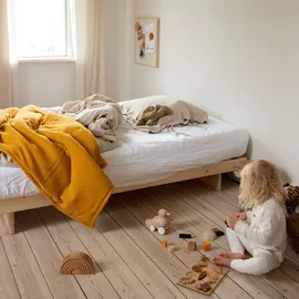 Karup Design Kanso Bett 90 x 200 cm, Kiefer natur),