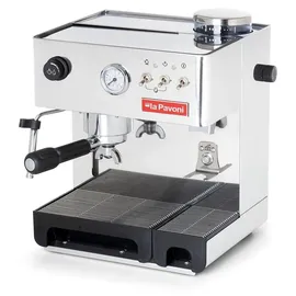La Pavoni New Domus Bar LPCDMB02EU silber mit integrierter Mühle