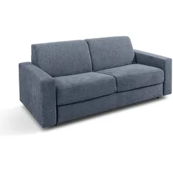 Schlafsofa 0255 Stoff Blue Horizon