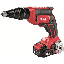 Flex DW 45 18,0-EC inkl. 2 x 2,5 Ah + Ladegerät