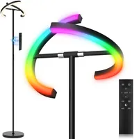 SIBRILLE Stehlampe LED Dimmbar 20W, LED Stehlampe RGB Modern