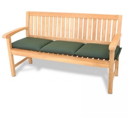 ROG-Gardenline Bankauflage, 3-Sitzer 150 x 45 cm - Grün grün
