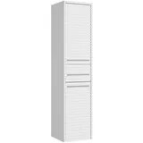 Badplaats BADEZIMMERSCHRANK Etna mit 2 Türen Weiß - 30 x 35 x 130 cm