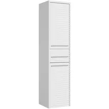 Badplaats BADEZIMMERSCHRANK Etna mit 2 Türen Weiß - 30 x 35 x 130 cm