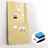 Tulup Magnettafel Memoboard aus Glas 60 x 120 cm Braun
