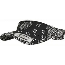 Flexfit Visor Bandana Print schwarz ONE SIZE