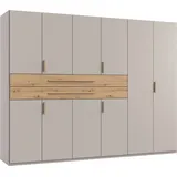WIMEX Drehtürenschrank Digit 270 x 208 x 58 cm Grau