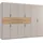 WIMEX Drehtürenschrank Digit 270 x 208 x 58 cm Grau