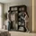 beautysofa Schwebetürenschrank HELA 100 x 204,5 x 60 cm Schwarz