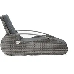 Lounger Sessel Stuhl Liege Sonnenliege Relaxliege Gartenliege inkl. Kissen