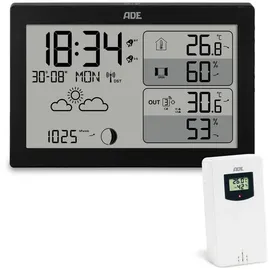 ADE WS2325, Digitale Wetterstation schwarz