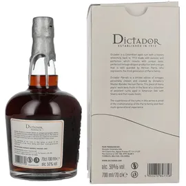 Dictador Rum PÁRRAFO I 19 Years Old 50% vol 0,7 l Geschenkbox