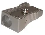 Viking Anspitzer 1-Loch Metall Silber