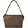 Fossil Willa Henkeltasche Leder Grau/Braun