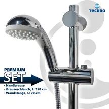 tecuro ew-easy-65 1-strahlig Chrom 150 cm