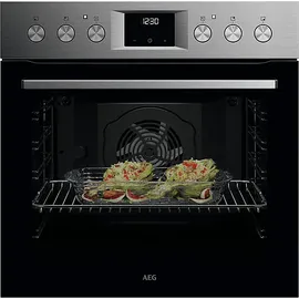 AEG OO10HSM (OU5AE20SM+HE604062XB), Einbauherdset (Strahlungsbeheizte Kochzonen, A+, 72 l)