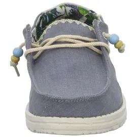 HEYDUDE hey dude Schnürhalbschuh Freizeit (Casual) Wendy Natural - Blau - 36