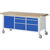 Rau Fahrbare Werkbank Modell 8570 BxTxH 2000x700x880mm