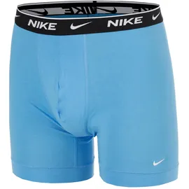 Nike Essential Cotton Stretch Boxershorts schwarz/grau/blau S 3er Pack