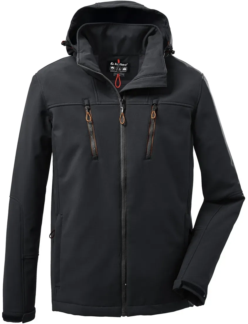 Killtec Herren Softshelljacke KOW 163, 00200 schwarz, XL