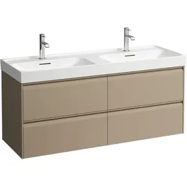 Laufen MEDA Waschtischunterbau, 4 Schubladen, cappucino