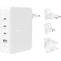 Belkin BoostCharge Pro 140 W 4-Port-GaN-Ladegerät, Weiß